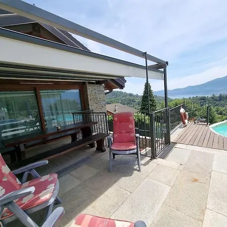 Hébergement de vacances Lovely With Pool And Views! - Casa Betulle San Bernardino Verbano
