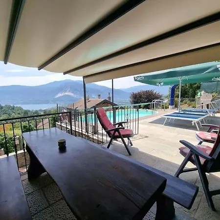 Hébergement de vacances Lovely With Pool And Views! - Casa Betulle San Bernardino Verbano